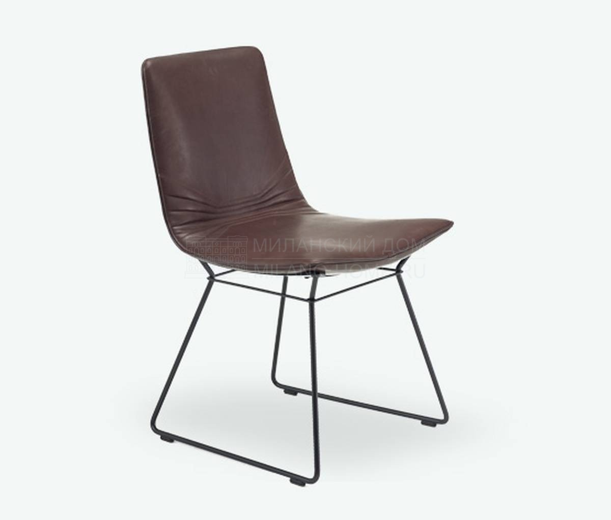 Кожаный стул Amelie chair leather из Германии фабрики FREIFRAU