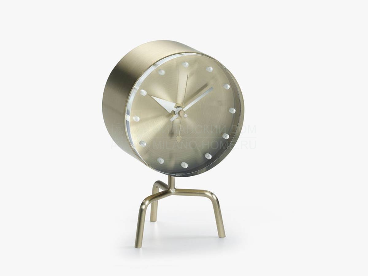 Настольные часы Tripod Clock из Швейцарии фабрики VITRA