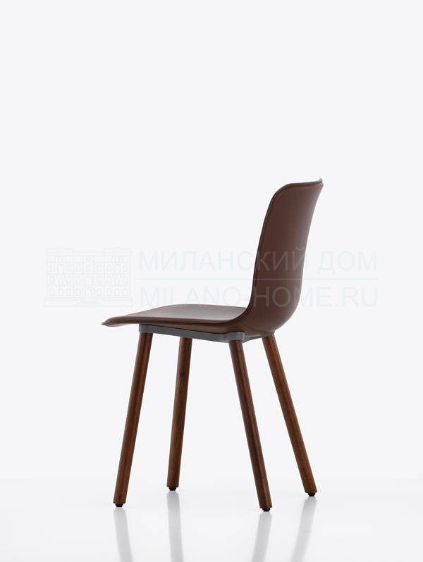 Металлический / Пластиковый стул HAL RE tube/wood из Швейцарии фабрики VITRA
