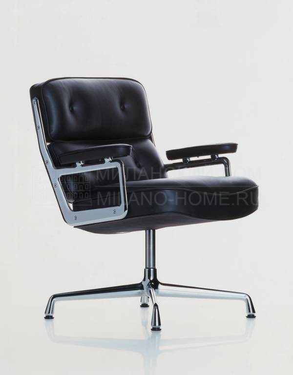 Кожаное кресло Lobby Chair ES 104/108/105 из Швейцарии фабрики VITRA
