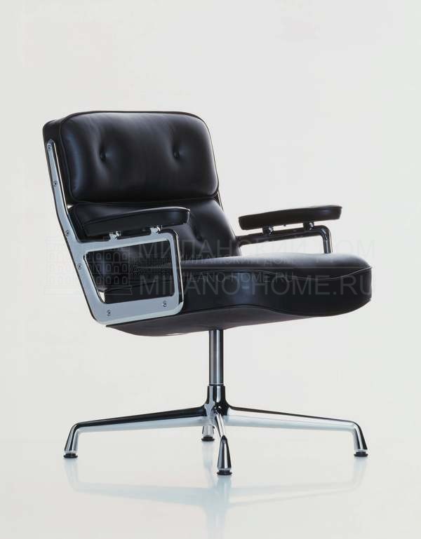 Кожаное кресло Lobby Chair / art.ES104/108 из Швейцарии фабрики VITRA