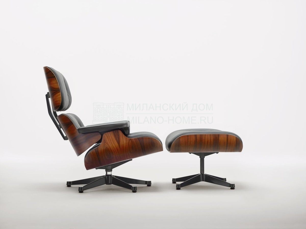 Кожаное кресло Lounge Eames Chair & Ottoman от VITRA из Швейцарии на заказ  в Москве - купить в студии Миланский Дом