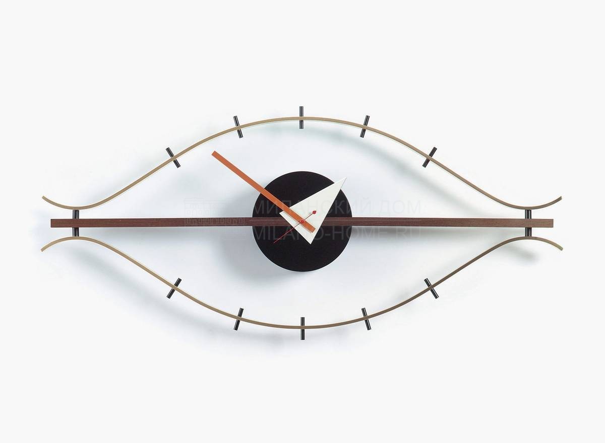 Настенные часы Eye Clock из Швейцарии фабрики VITRA