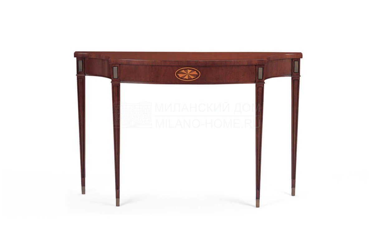 Консоль Console with Inlay and brass toes / art. 23010 из США фабрики BOLIER