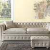 Прямой диван Chesterfield Asnaghi