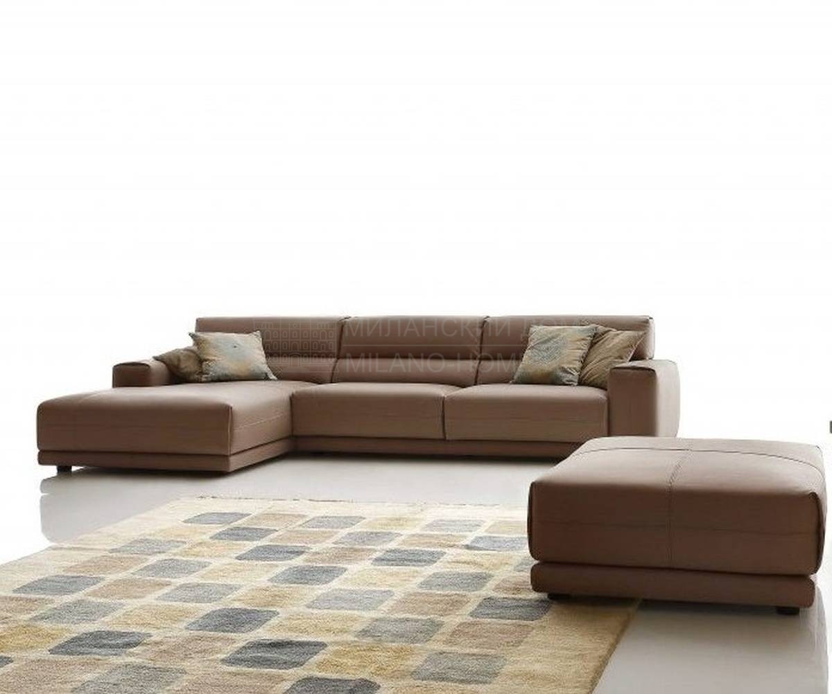 Модульный диван Booman leather из Италии фабрики DITRE ITALIA