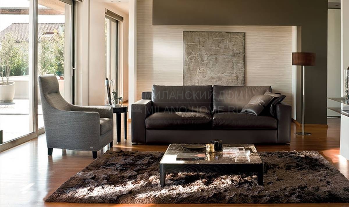Прямой диван Roger/sofa/complete из Италии фабрики CTS SALOTTI