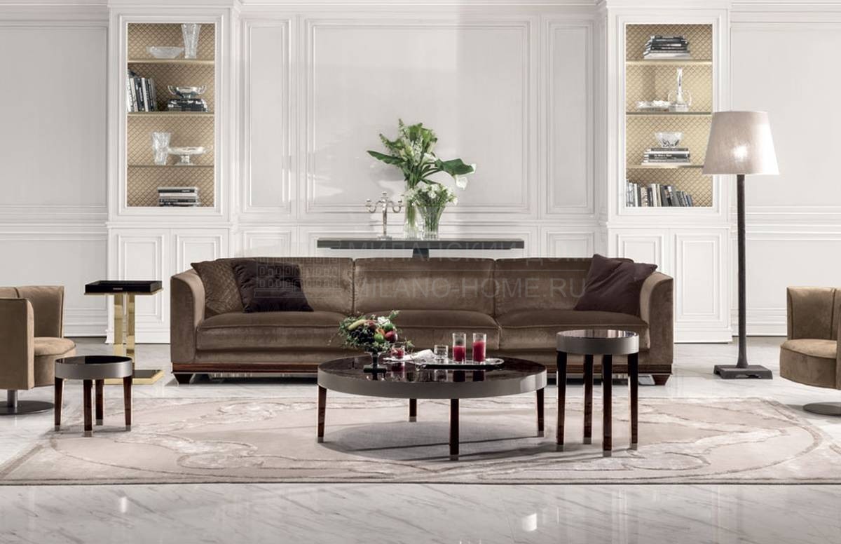 Прямой диван CHOPIN CLASSIC W 595 из Италии фабрики LONGHI