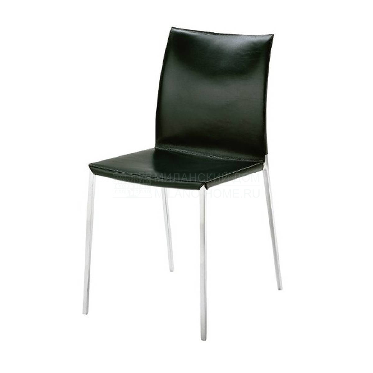 Кожаный стул Lia chair leather из Италии фабрики ZANOTTA