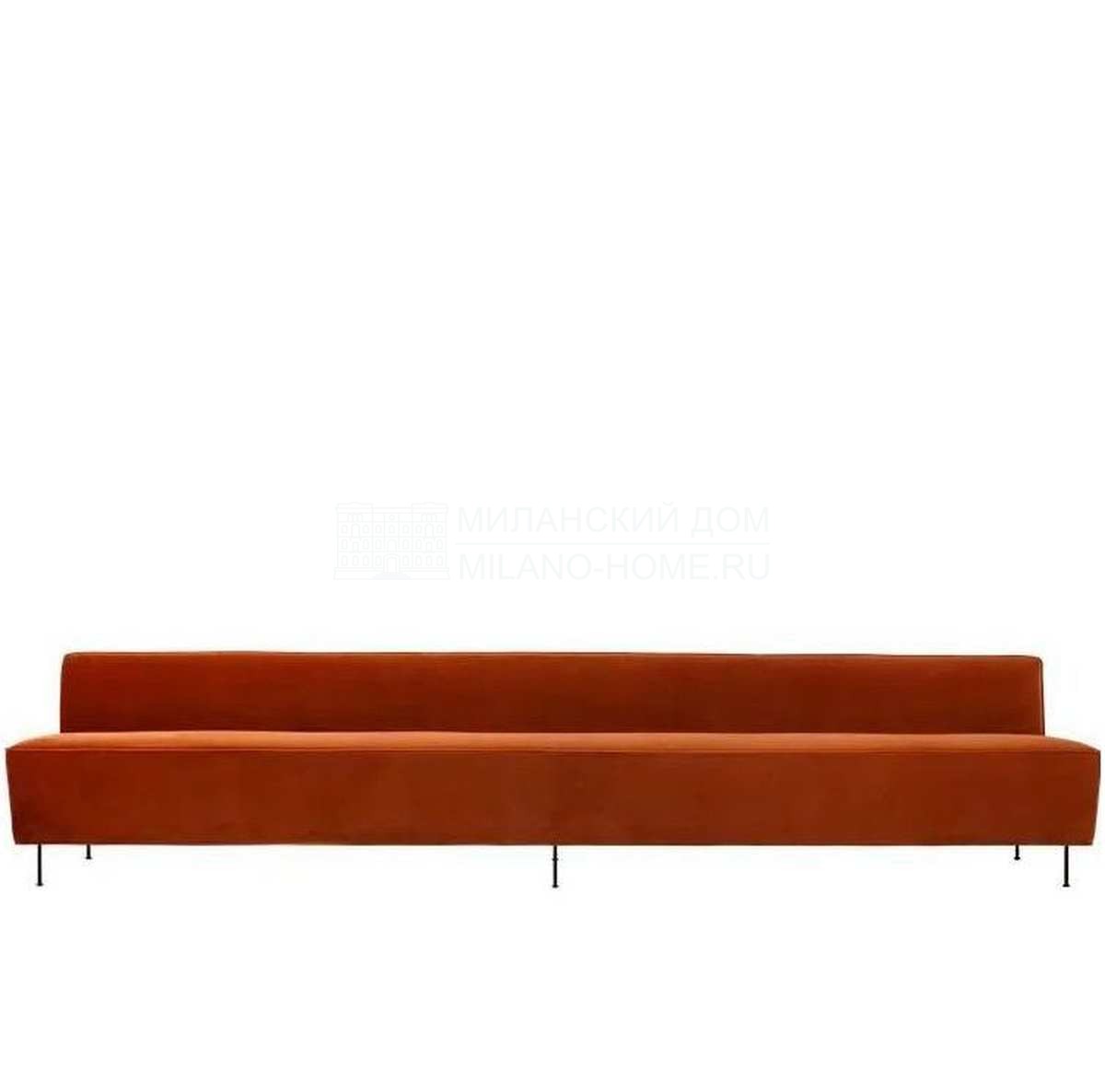 Прямой диван Modern line sofa straight из Дании фабрики GUBI
