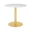 Обеденный стол Gubi 1.0 dining table round — фотография 4