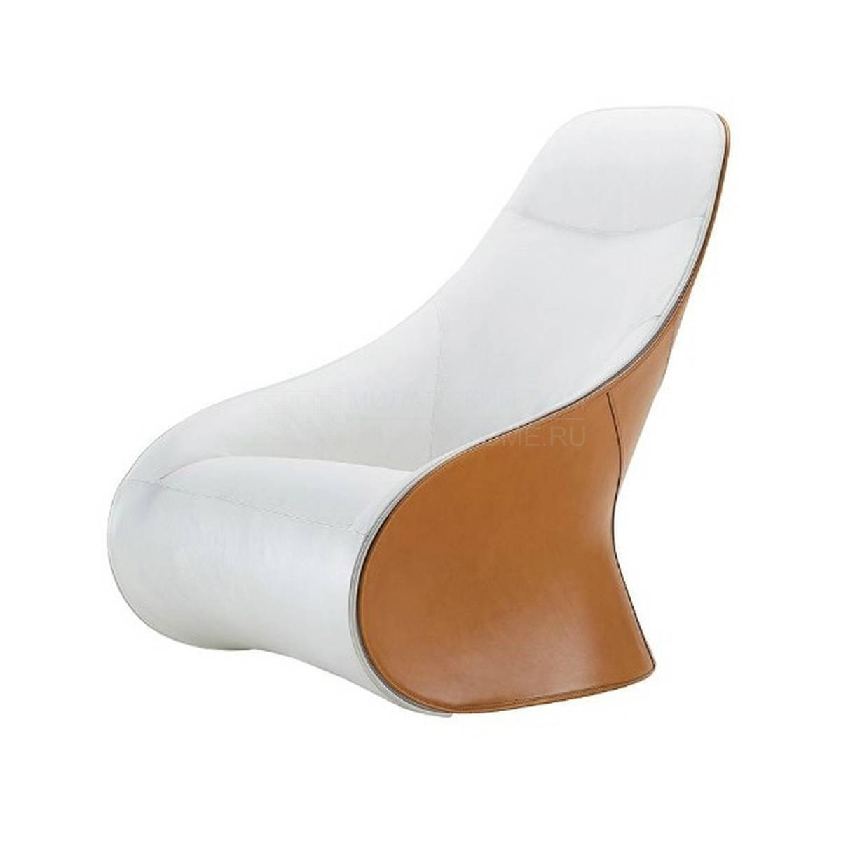 Кожаное кресло Derby armchair leather из Италии фабрики ZANOTTA