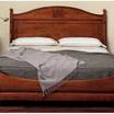 Кровать с деревянным изголовьем Fiocco di seta art.59.351, 59.352