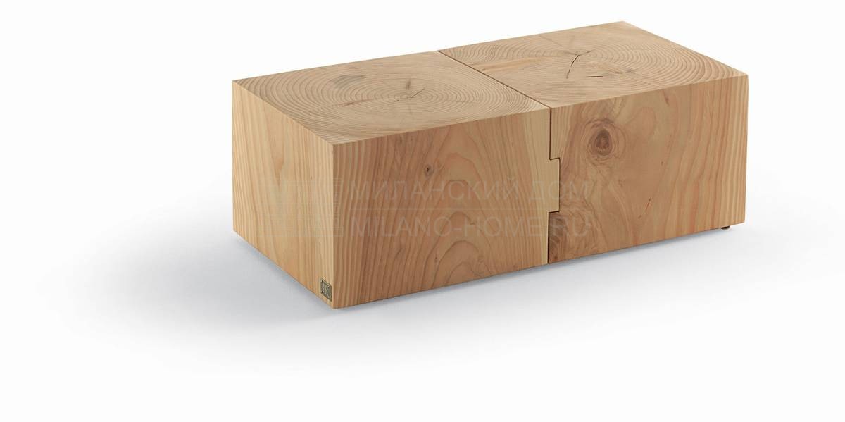 Кофейный столик Eco Block/ small table из Италии фабрики RIVA1920