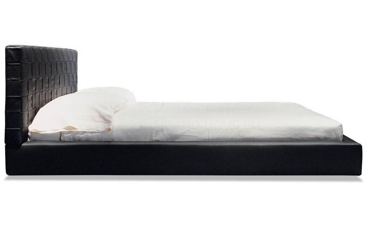Кровать с мягким изголовьем Bartlett Bed из Италии фабрики MINOTTI