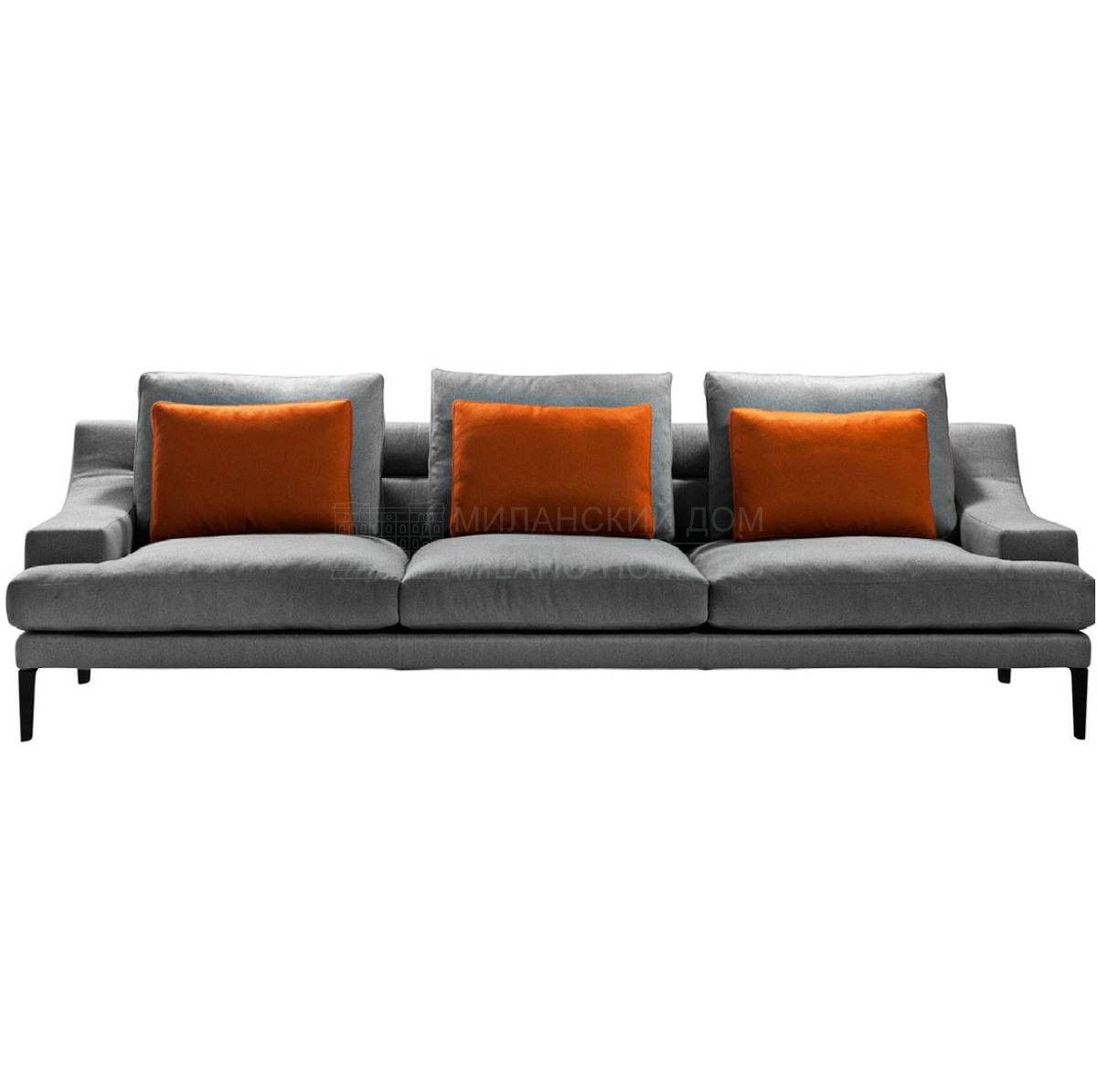 Прямой диван Megara divano из Италии фабрики DRIADE