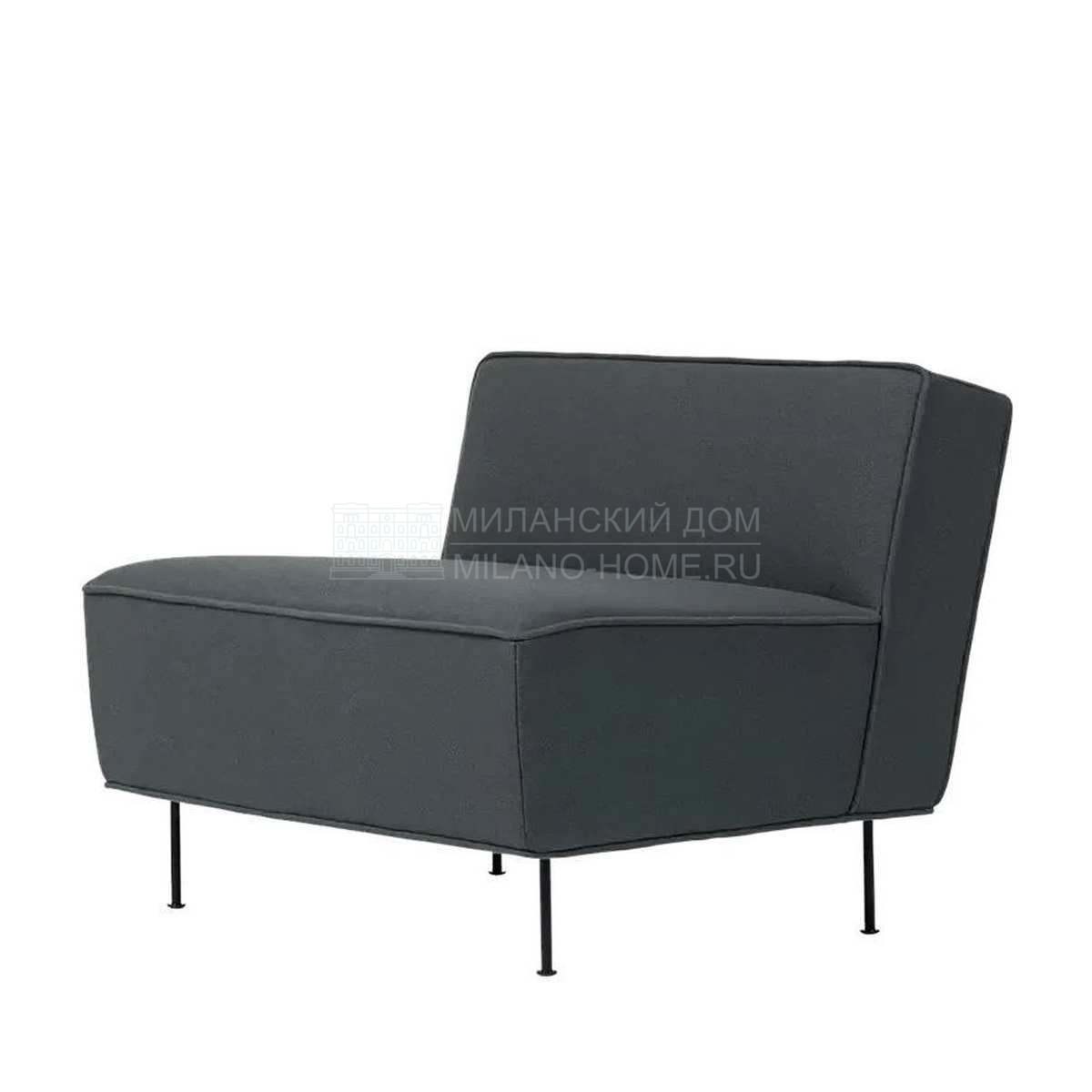 Лаунж кресло Modern line lounge chair из Дании фабрики GUBI