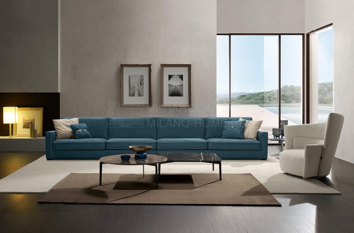 Прямой диван Cozy sofa straight из Италии фабрики PRIANERA