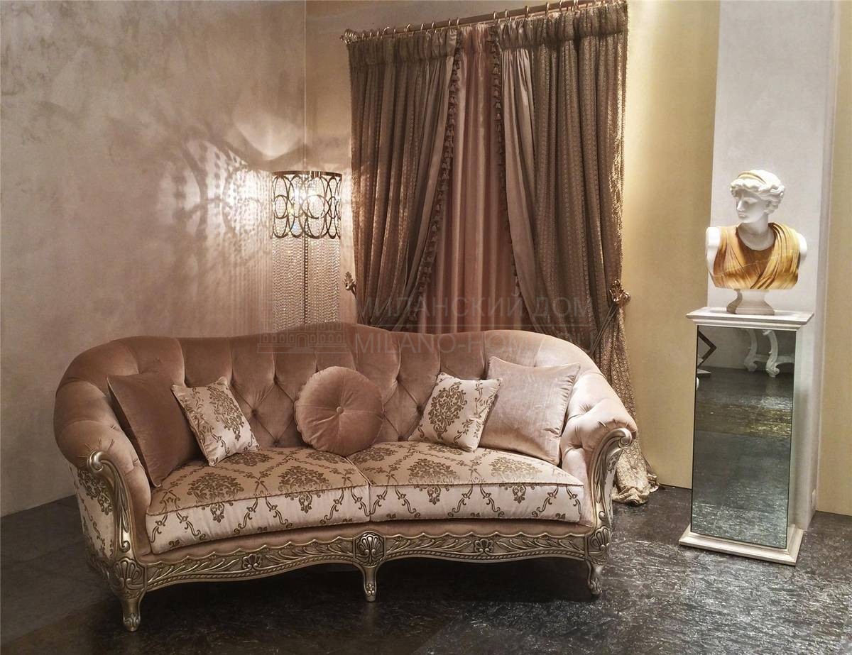Прямой диван Canova/sofa из Италии фабрики MANTELLASSI