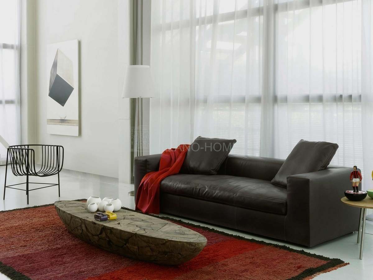 Кожаный диван Cuba 25 sofa leather из Италии фабрики CAPPELLINI