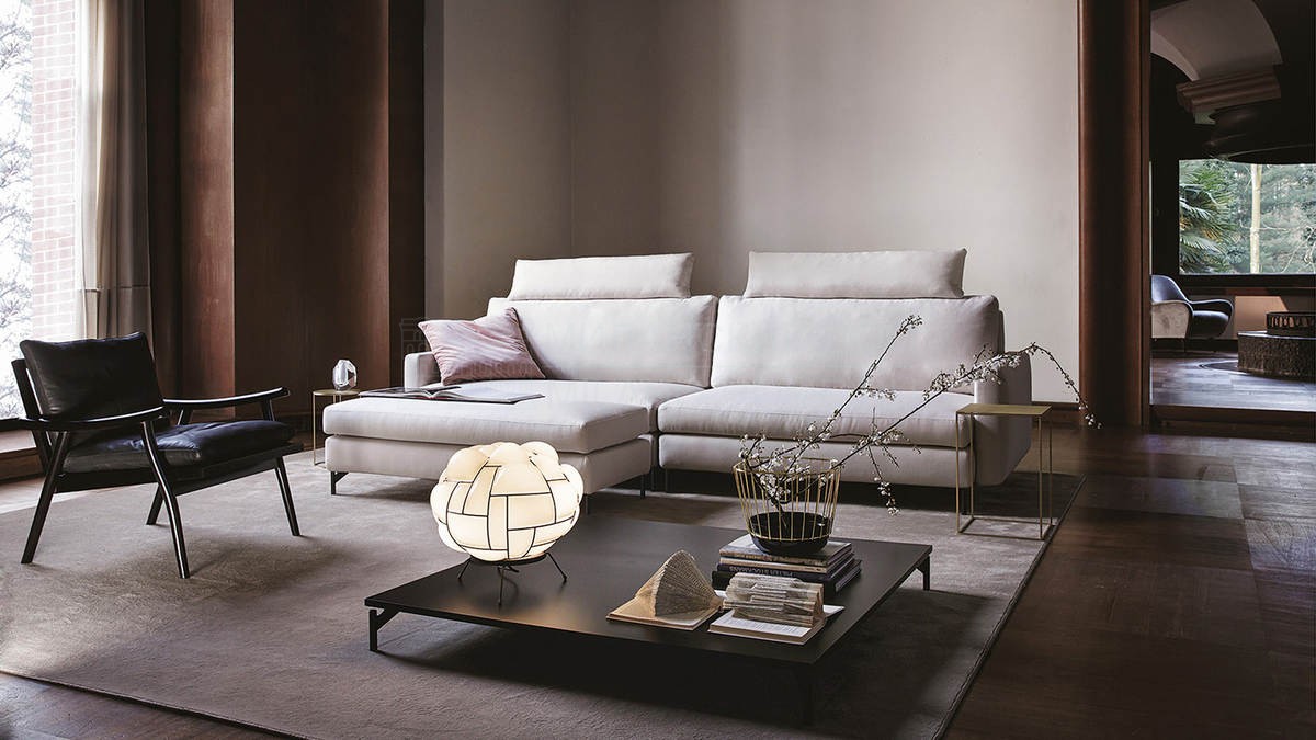 Прямой диван 525_Nordic sofa / art.525012 из Италии фабрики VIBIEFFE