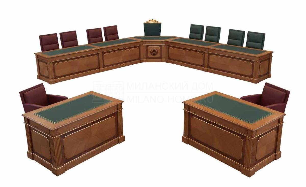 Стол руководителя Contract/boss-table-2 из Италии фабрики ZANABONI
