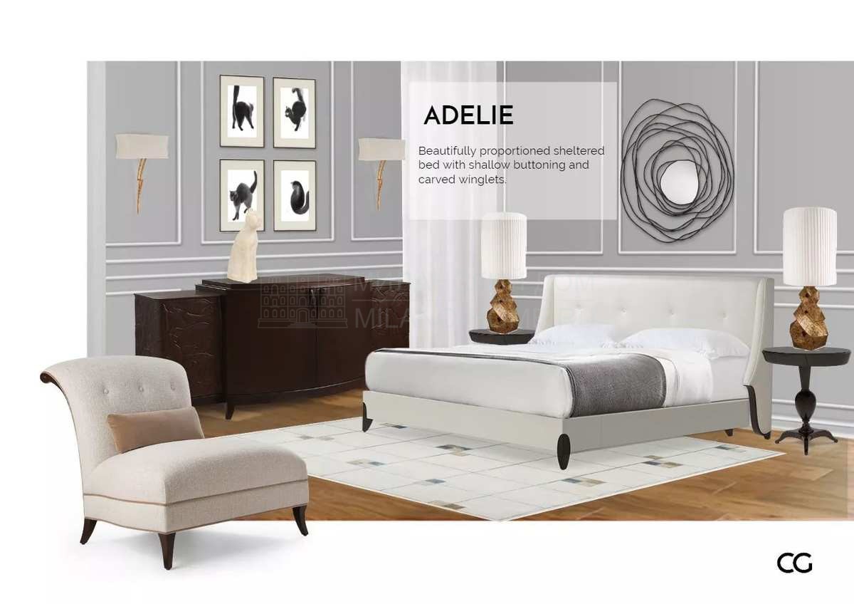 Двуспальная кровать Adelie bed   из США фабрики CHRISTOPHER GUY