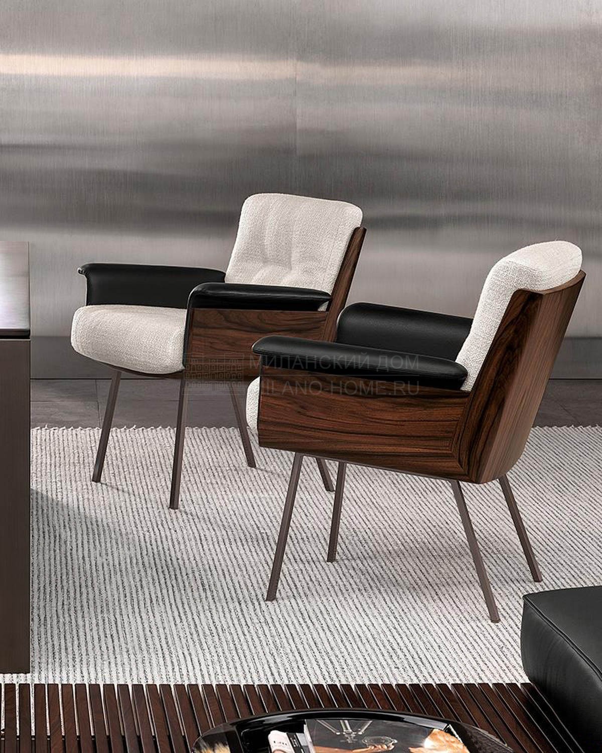 Полукресло Daiki Studio из Италии фабрики MINOTTI