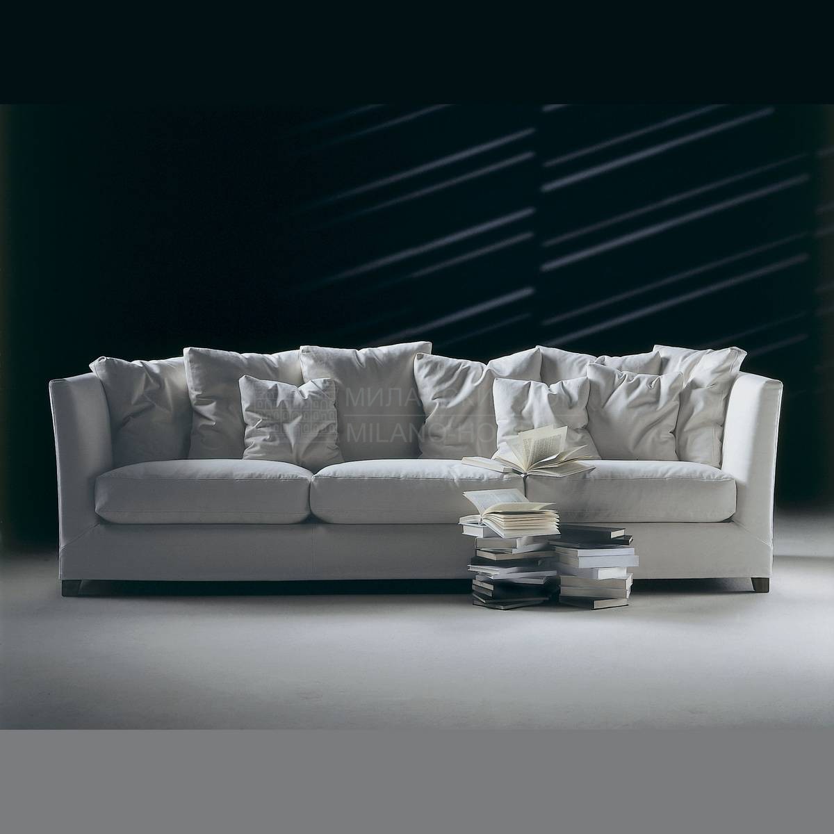 Прямой диван Victor /sofa из Италии фабрики FLEXFORM