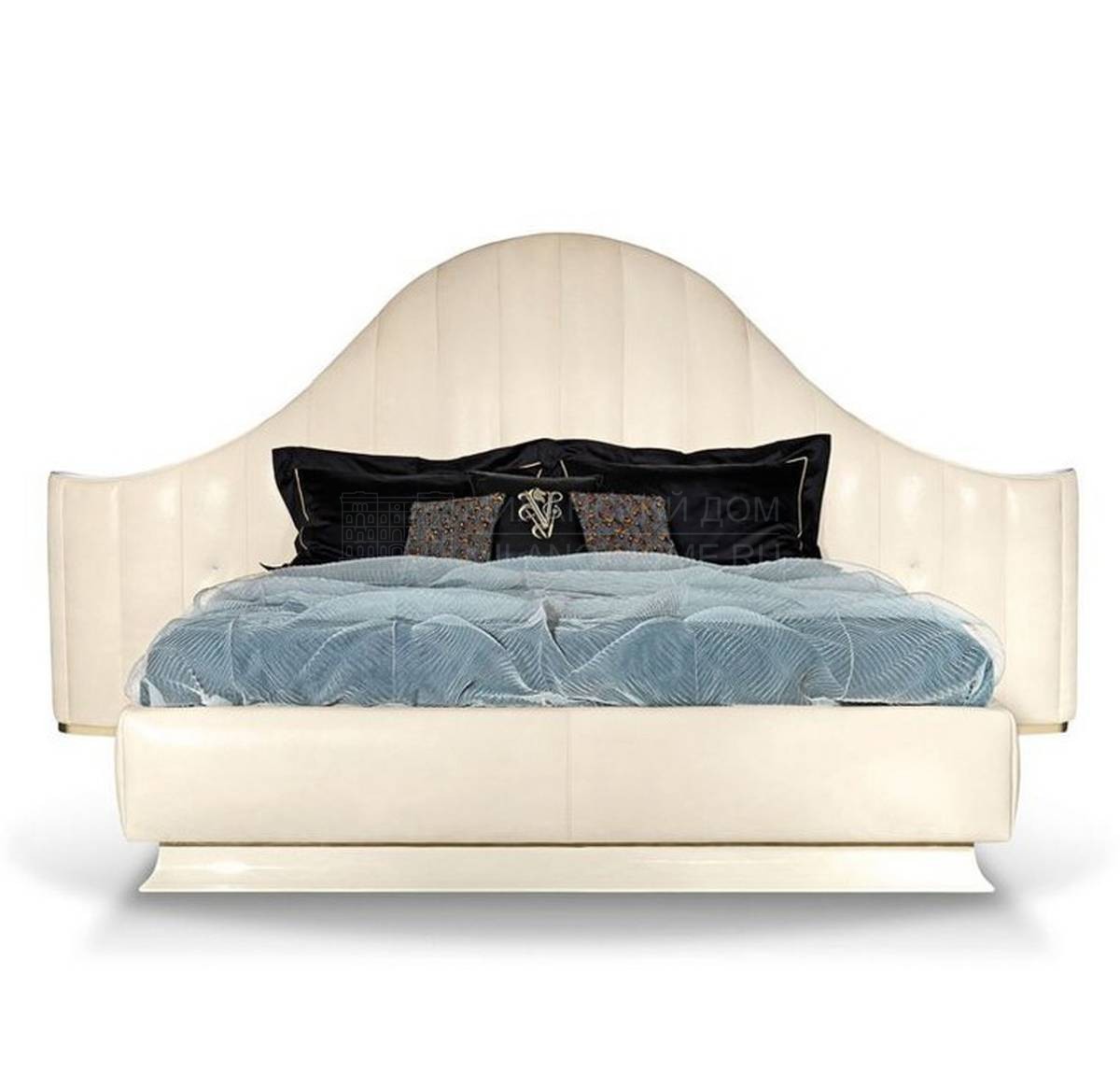 Кровать с мягким изголовьем Perth из Италии фабрики IPE CAVALLI VISIONNAIRE