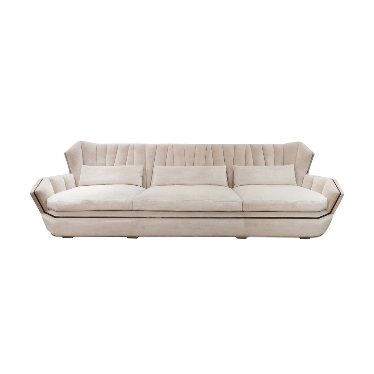 Прямой диван Hemingway sofa из Италии фабрики IPE CAVALLI VISIONNAIRE