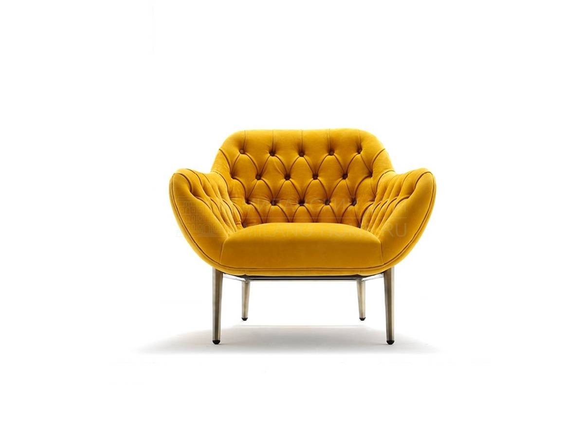 Кожаное кресло Jade luxury из Италии фабрики ULIVI