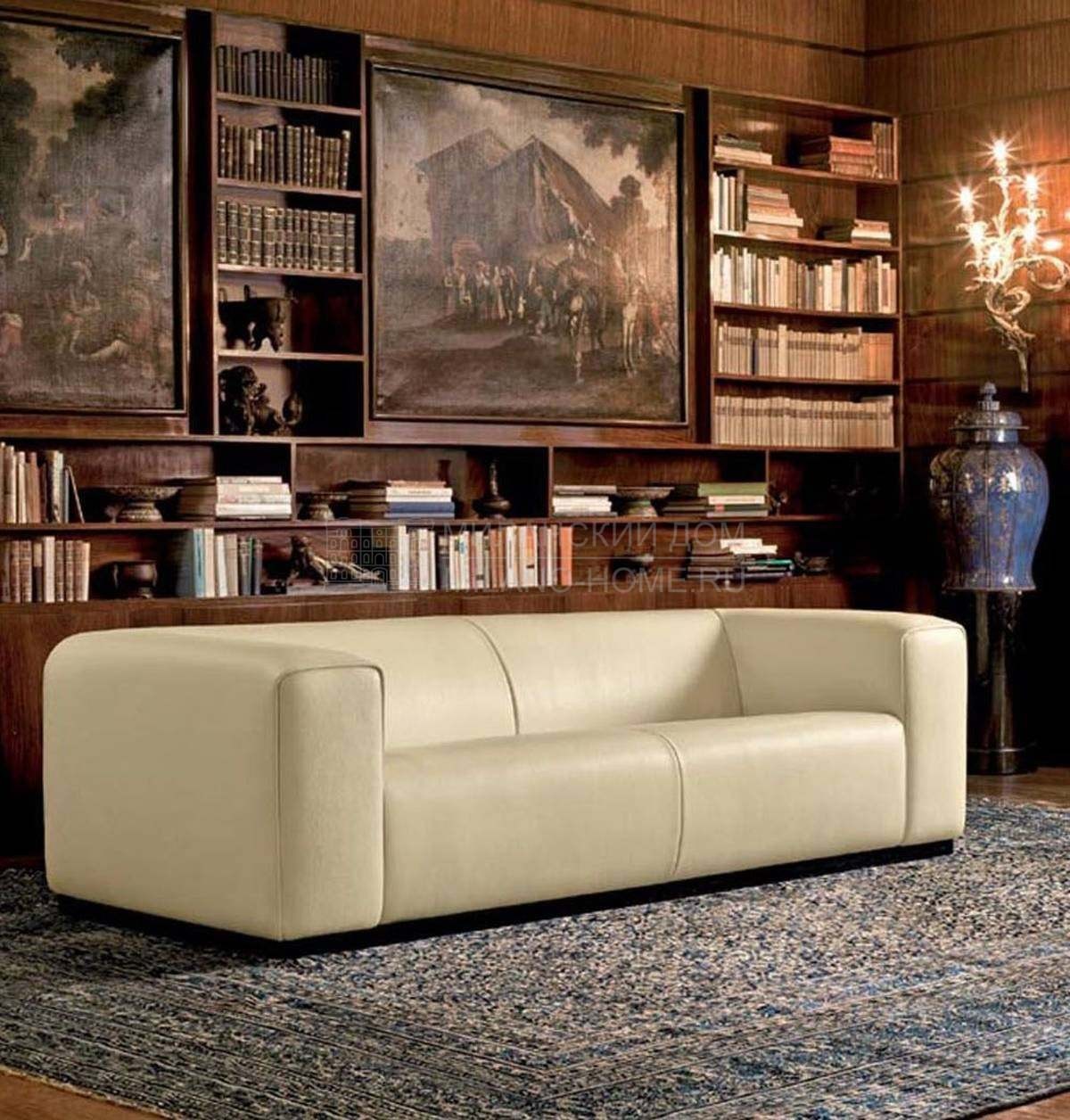 Прямой диван Moma sofa из Италии фабрики MASCHERONI Прямой диван Moma sofa из Италии фабрики MASCHERONI