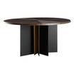 Стол из массива Ray round dining table — фотография 2