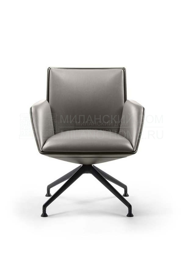 Кожаное кресло Cercle Visitor chair из Италии фабрики POLTRONA FRAU