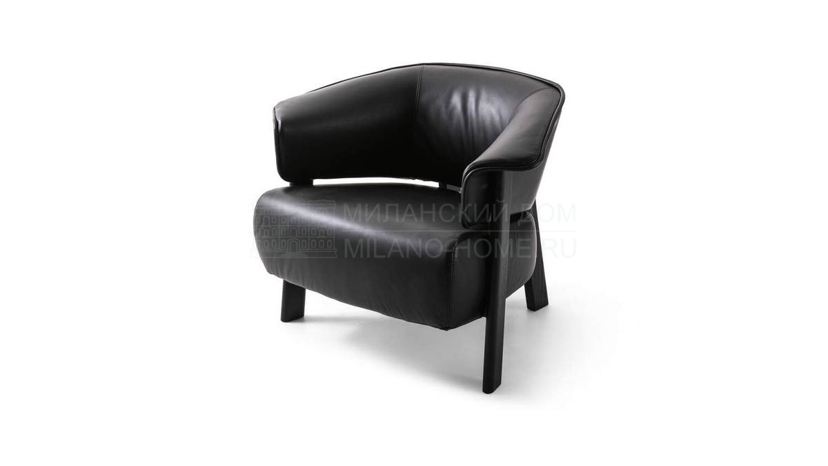 Кожаное кресло Back-Wing armchair leather из Италии фабрики CASSINA