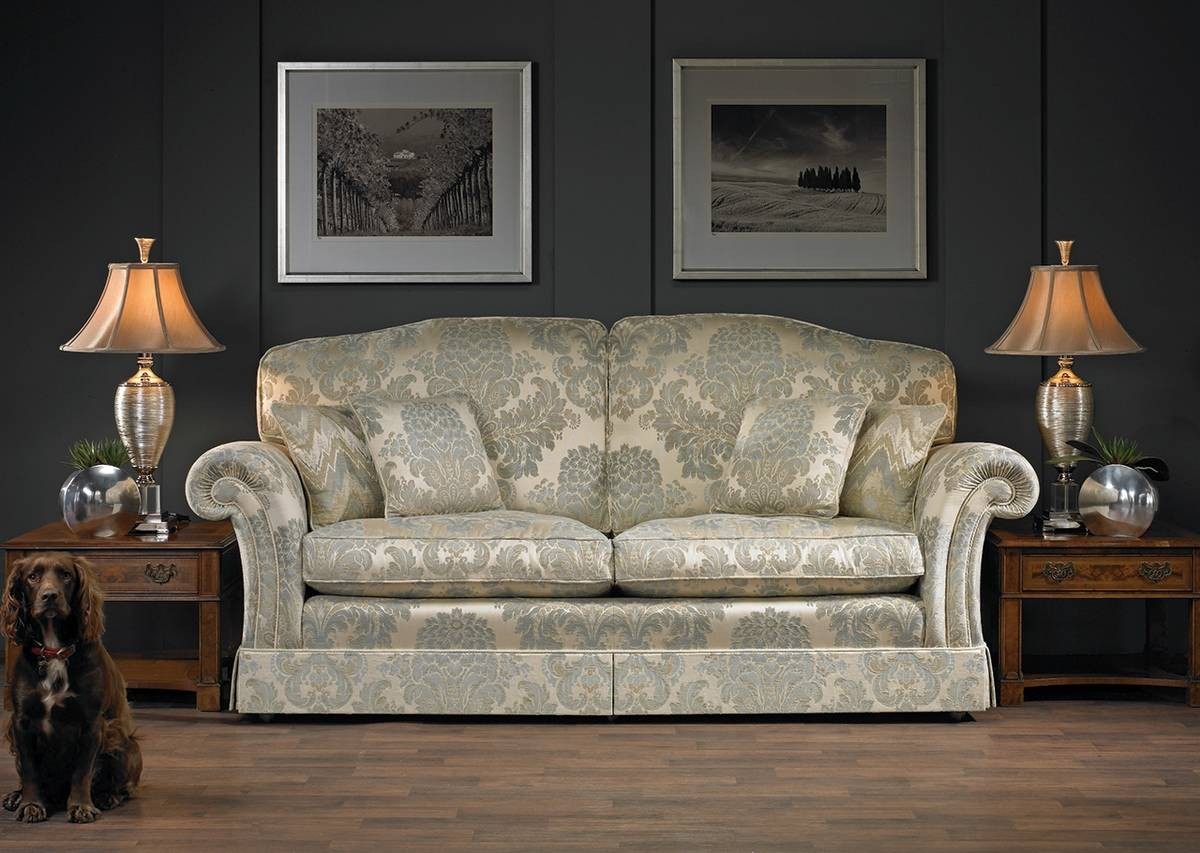 Прямой диван Montrose/sofa из Великобритании фабрики DAVID GUNDRY