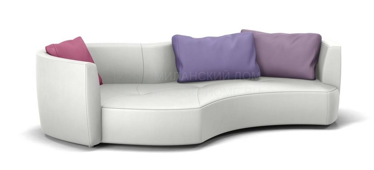 Прямой диван Tangram round sofa- Edge on right из Франции фабрики ROCHE BOBOIS