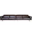 Прямой диван 470_Fancy sofa leather / art.470020 — фотография 4