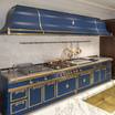 Кухня с островом Sapphire blue kitchen — фотография 4