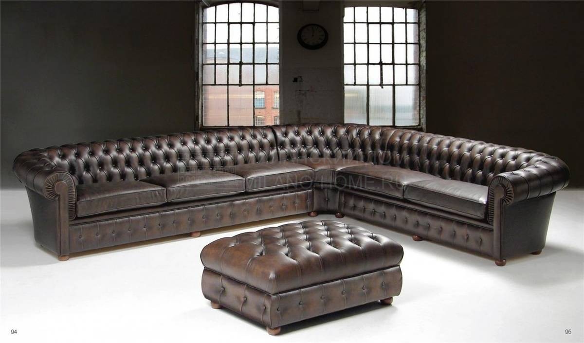 Угловой диван Chesterfield/sofa-corner из Италии фабрики MANTELLASSI