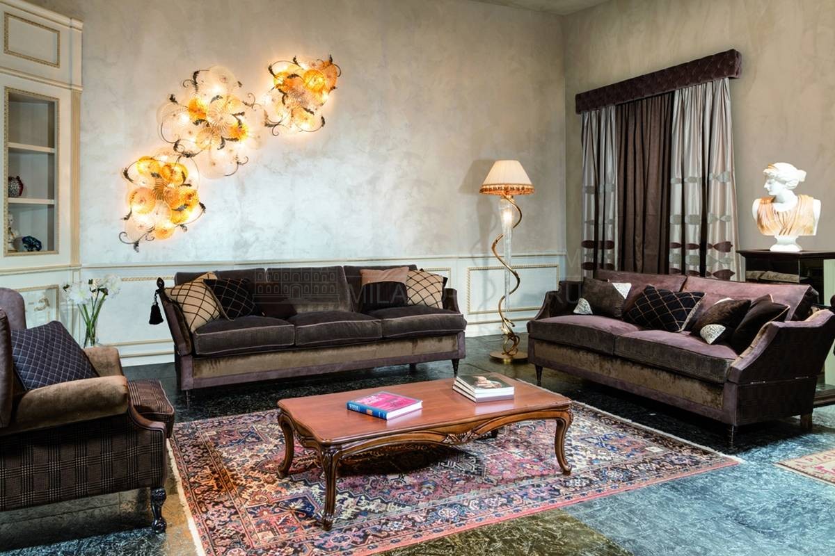 Прямой диван Isotta/sofa из Италии фабрики MANTELLASSI
