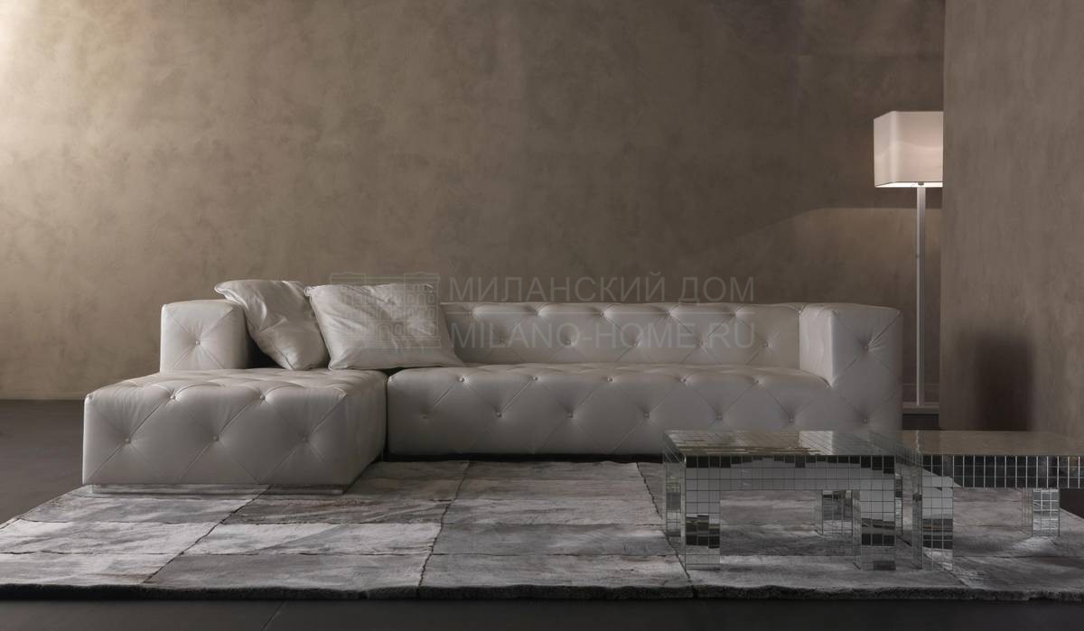 Прямой диван Diamante/6070D/C1 из Италии фабрики RUGIANO