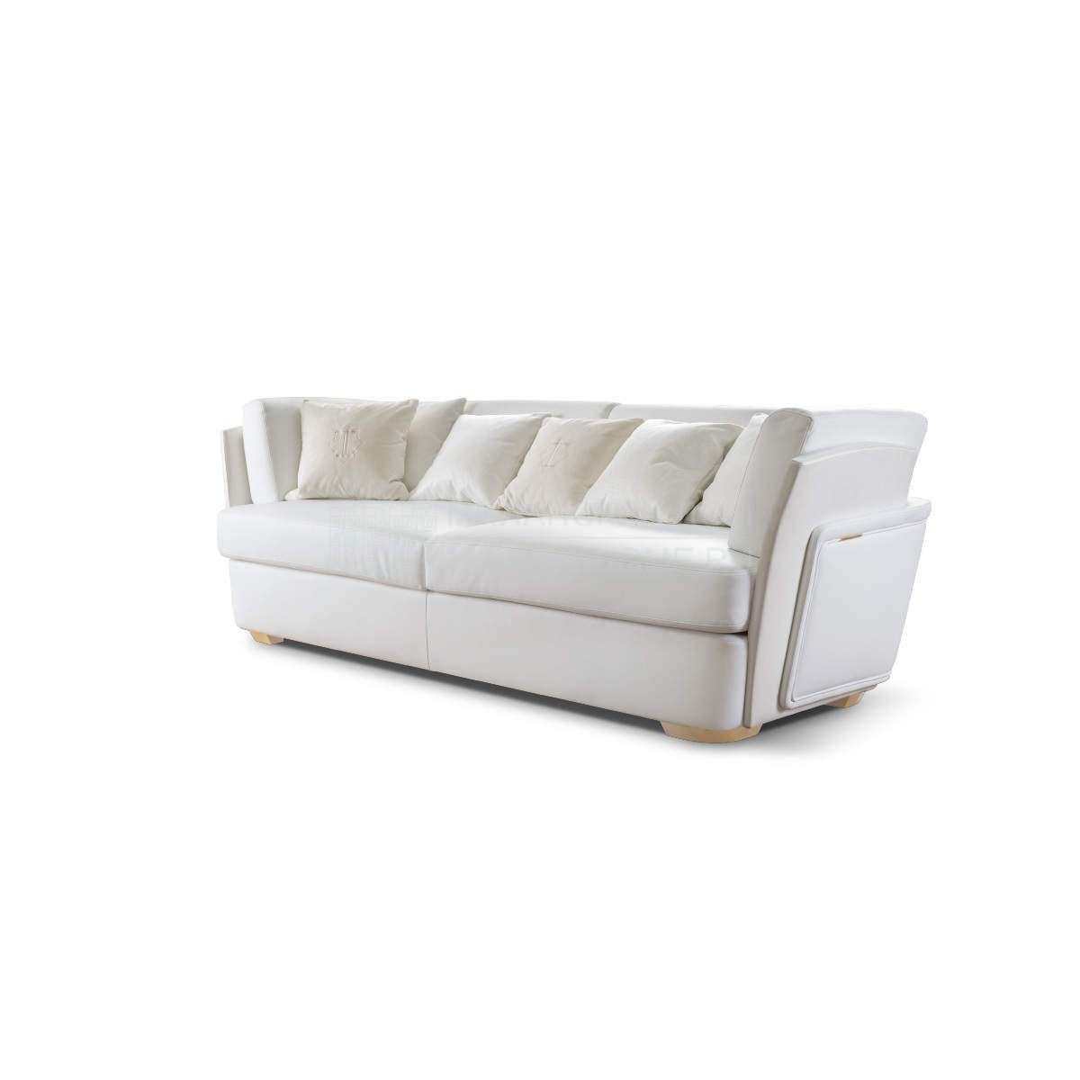 Прямой диван Blanche sofa leather из Италии фабрики TURRI