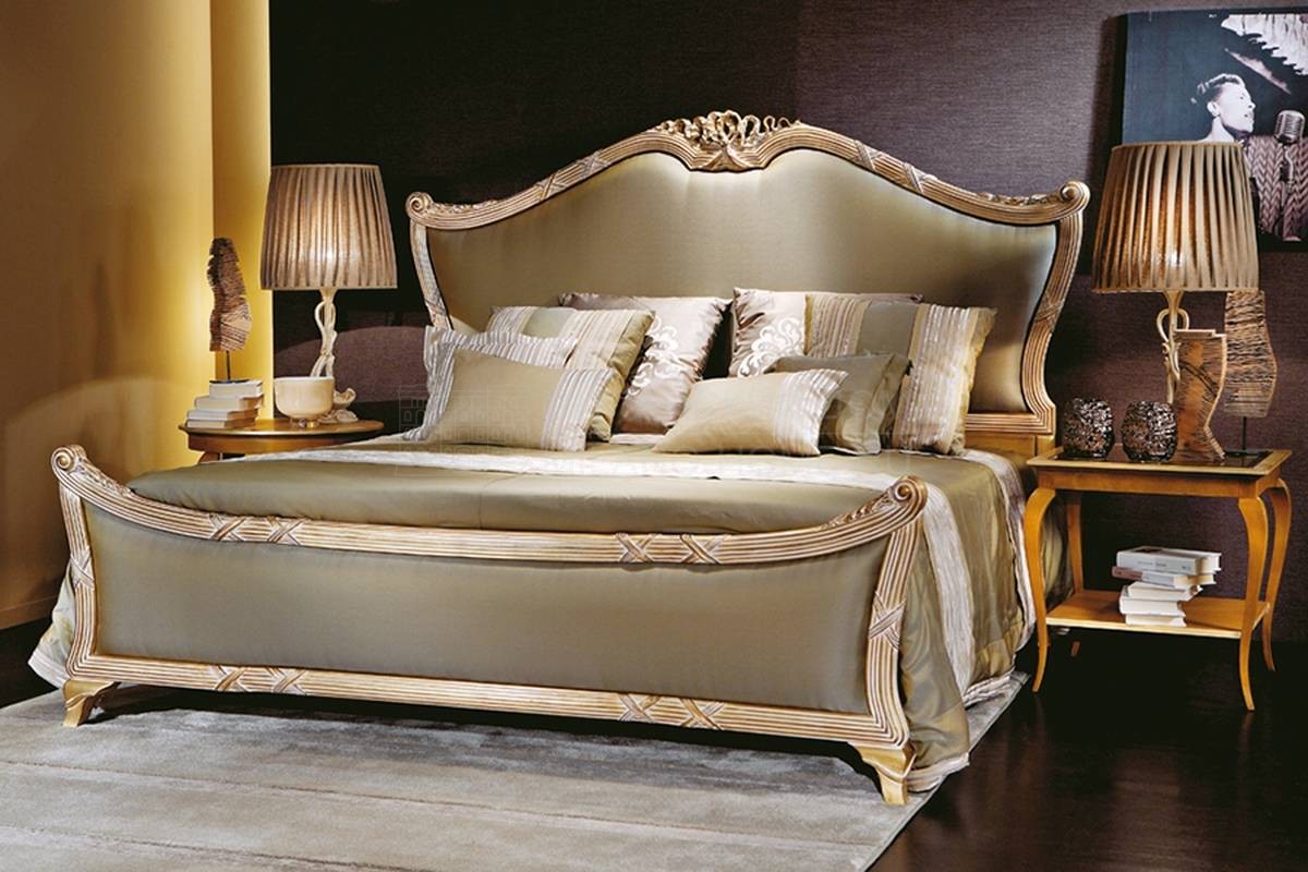 Кровать с комбинированным изголовьем Art. 2005LL из Италии фабрики MEDEA
