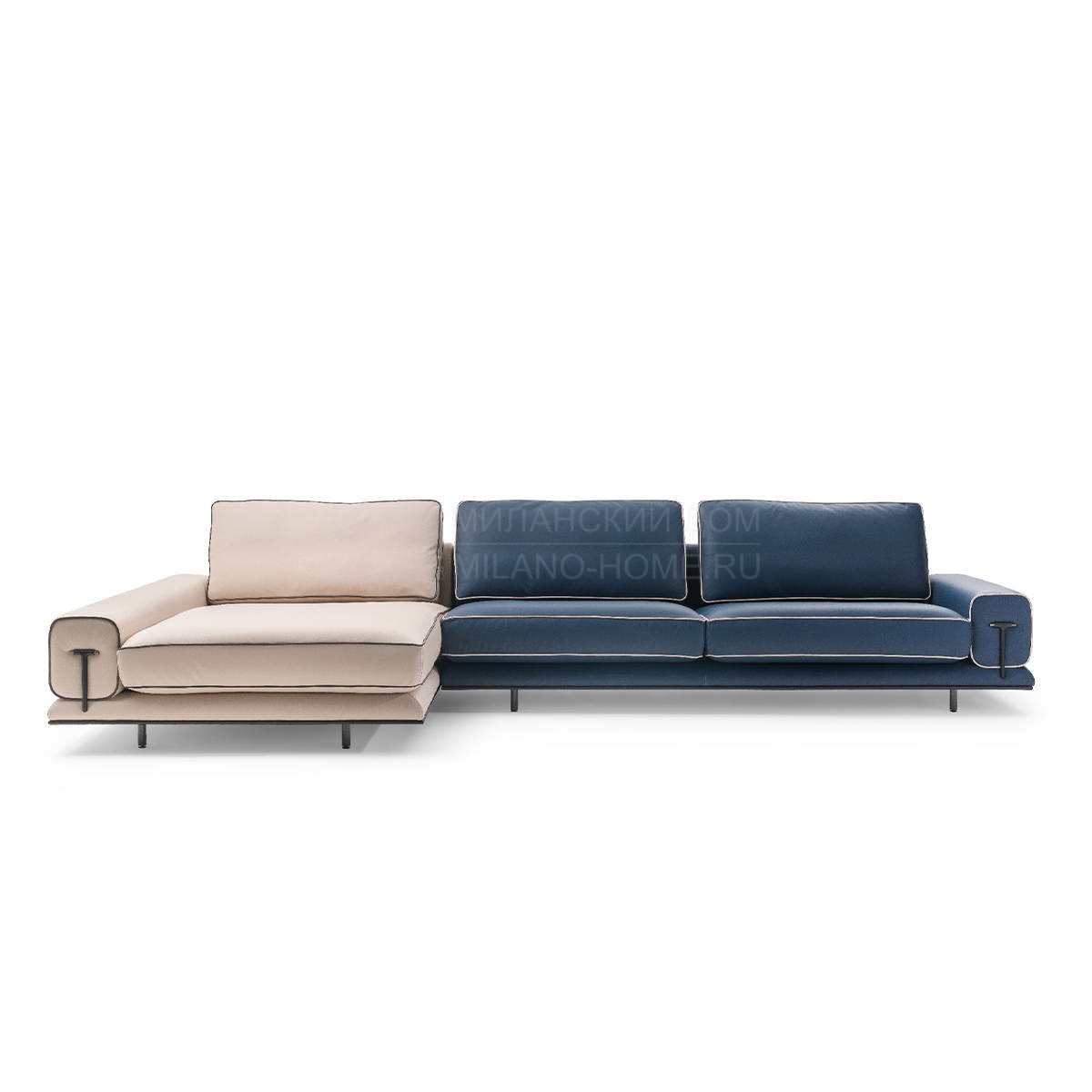 Модульный диван Blues modular sofa из Италии фабрики TURRI