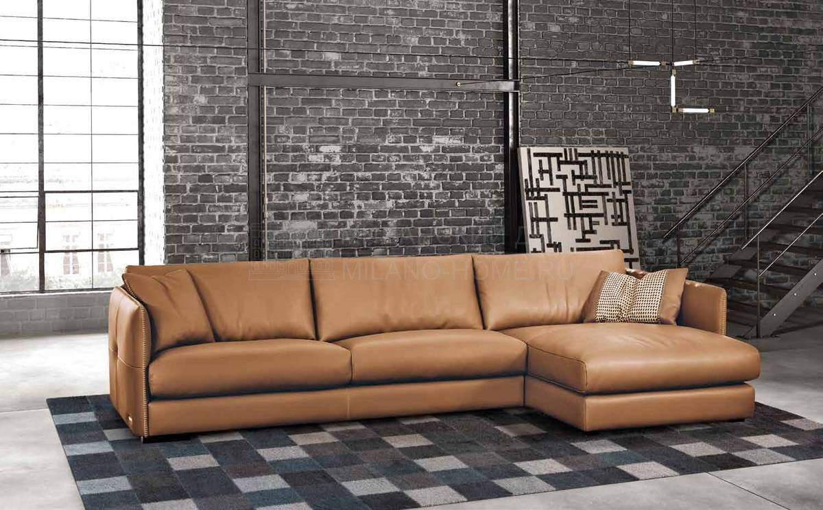 Прямой диван Alfred sofa из Италии фабрики GAMMA ARREDAMENTI