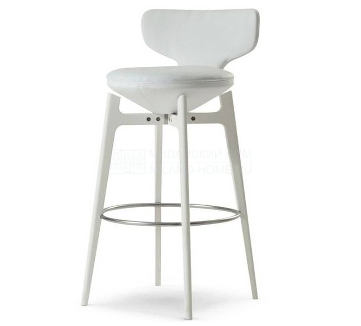 Барный стул U-Turn large stool with back из Франции фабрики ROCHE BOBOIS
