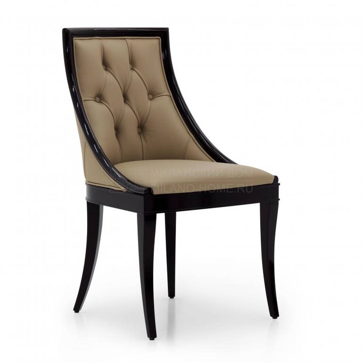 Кожаный стул Amina leather из Италии фабрики SEVEN SEDIE