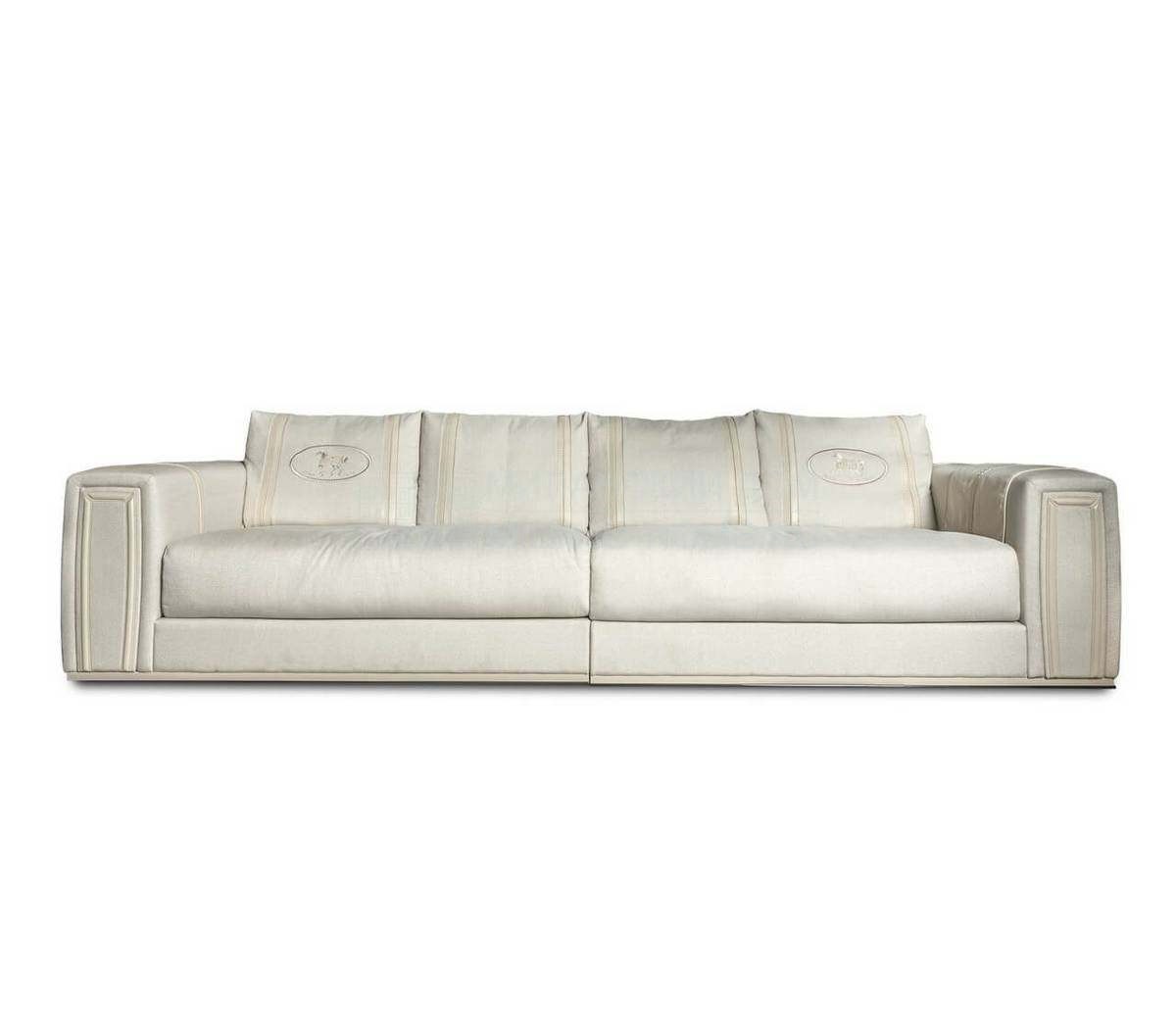 Прямой диван Dandy sofa 300 из Италии фабрики FENDI Casa